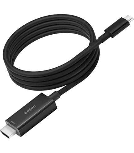 Amazon | Belkin AV10175bt2M-BLK Ultra HD 高速 HDMI ケーブル 4K